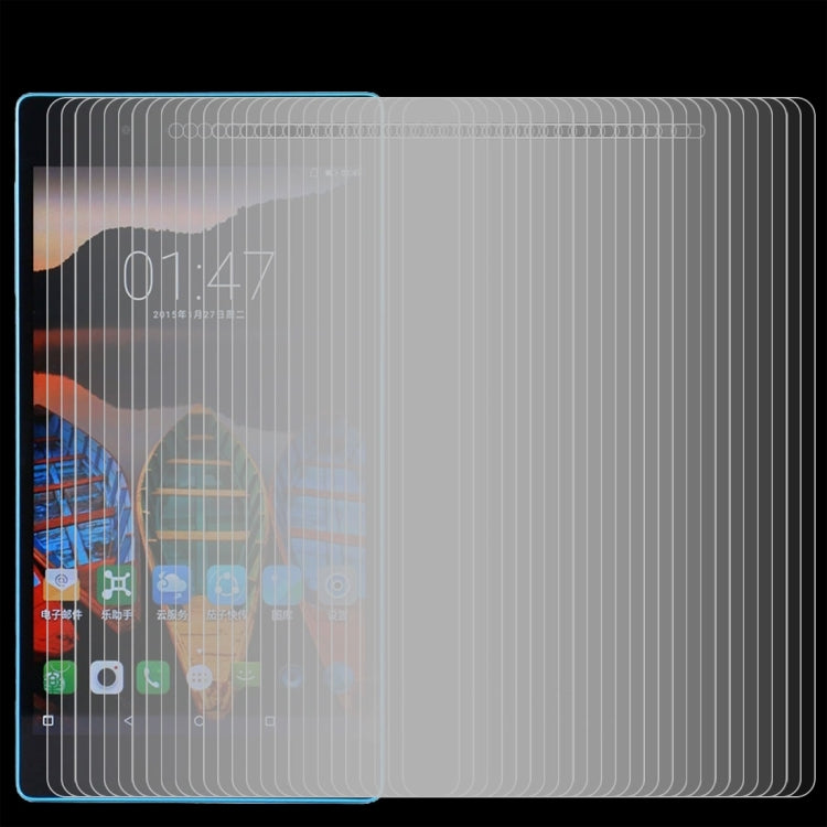 100 PCS for Lenovo Tab3 7 Essential / 710F 0.3mm 9H Surface Hardness Tempered Glass Screen Protector - Others by buy2fix | Online Shopping UK | buy2fix