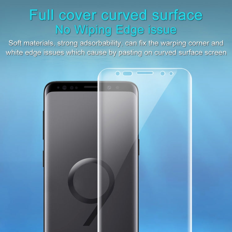 2 PCS IMAK 0.15mm Curved Full Screen Protector Hydrogel Film Front Protector for Galaxy S9 Plus - For Samsung by imak | Online Shopping UK | buy2fix