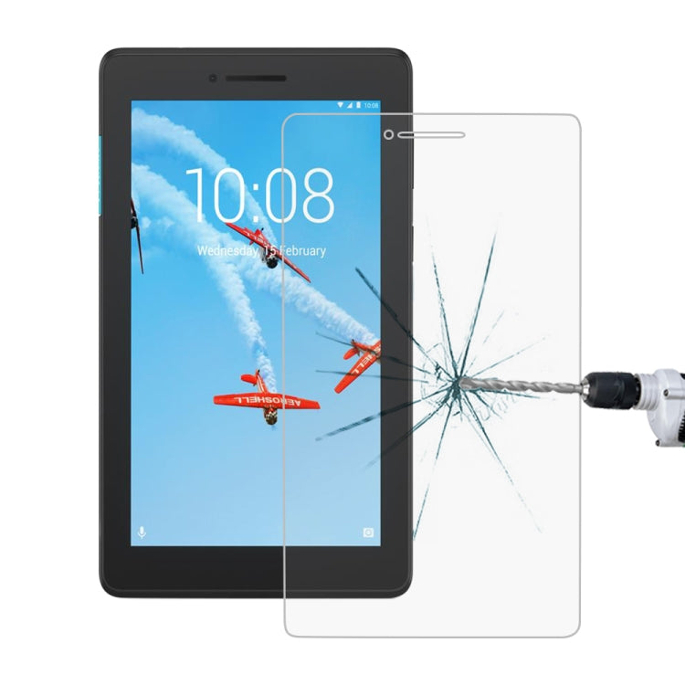 0.4mm 9H Surface Hardness Full Screen Tempered Glass Film for Lenovo Tab E7 - Others by buy2fix | Online Shopping UK | buy2fix