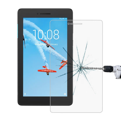 0.4mm 9H Surface Hardness Full Screen Tempered Glass Film for Lenovo Tab E7 - Others by buy2fix | Online Shopping UK | buy2fix