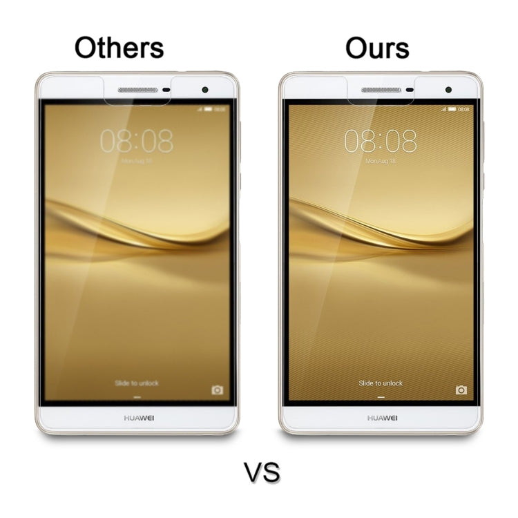 2 PCS 7 inch Universal 0.4mm 9H Surface Hardness Tempered Glass Screen Protector - Others by buy2fix | Online Shopping UK | buy2fix