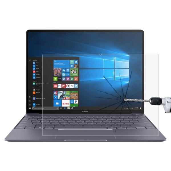 For Huawei MateBook X 0.3mm 9H Surface Hardness Tempered Glass Screen Protector - For Huawei MediaPad by buy2fix | Online Shopping UK | buy2fix