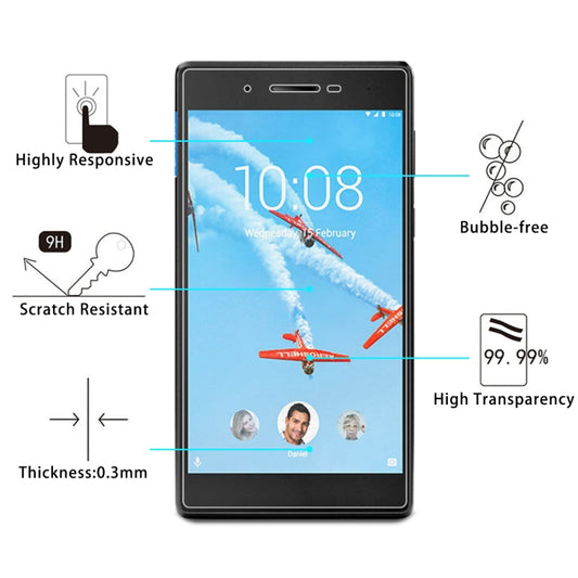 0.3mm 9H Full Screen Tempered Glass Film for Lenovo Tab 7 / Tab 4 TB-7504 - Others by buy2fix | Online Shopping UK | buy2fix