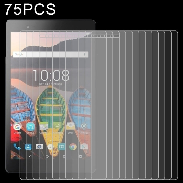 75 PCS 0.3mm 9H Full Screen Tempered Glass Film for Lenovo Tab3 8 Plus / TB-8703 - Others by buy2fix | Online Shopping UK | buy2fix