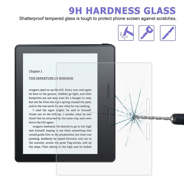 9H 2.5D Explosion-proof Tempered Glass Film for Amazon Kindle Oasis 2019 - Others by buy2fix | Online Shopping UK | buy2fix