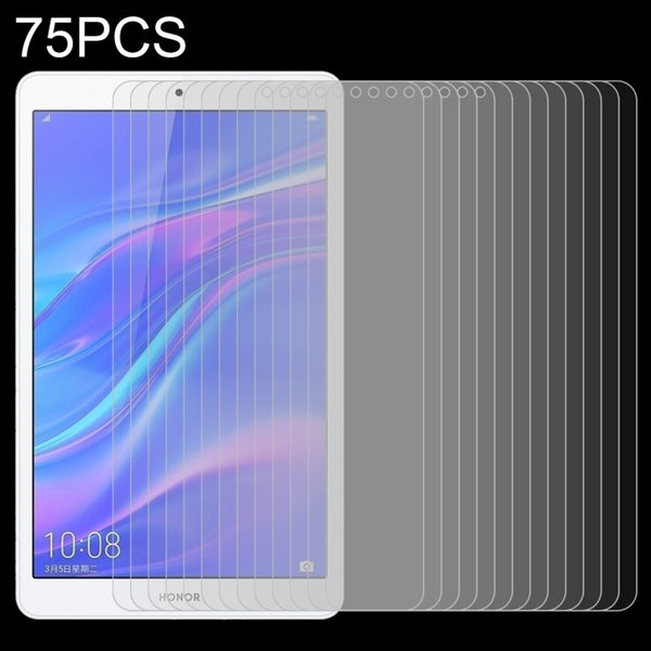 75 PCS 9H Surface Hardness 8 Inches Anti-fingerprint Explosion-proof Tempered Glass Film for Huawei Honor Tab 5 - For Huawei MediaPad by buy2fix | Online Shopping UK | buy2fix