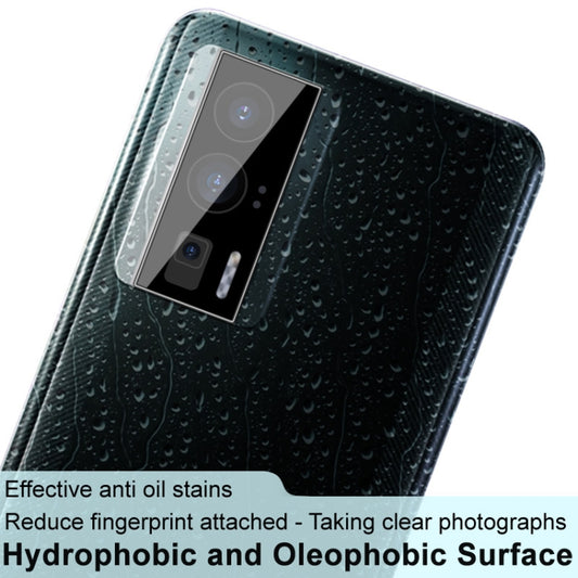 IMAK Rear Camera Lens Glass Film Black Version For Xiaomi Redmi K60 5G / K60 Pro 5G / Poco F5 Pro 5G by imak