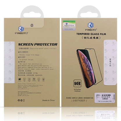 PINWUYO 9H 2.5D Full Screen Tempered Glass Film for Huawei Y5 (2019) (Black) - Huawei Tempered Glass by PINWUYO | Online Shopping UK | buy2fix