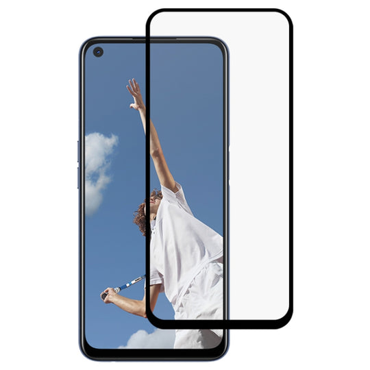 For OPPO A52 Full Glue Full Screen Tempered Glass Film