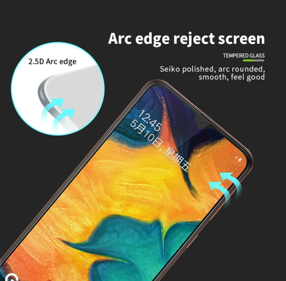 MOFI 9H 2.5D Full Glue Tempered Glass Film for Galaxy A40s(Black) - Galaxy Tempered Glass by MOFI | Online Shopping UK | buy2fix