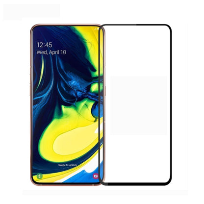 MOFI 9H 2.5D Full Screen Tempered Glass Film for Galaxy A80 / A90 (Black) - Galaxy Tempered Glass by MOFI | Online Shopping UK | buy2fix