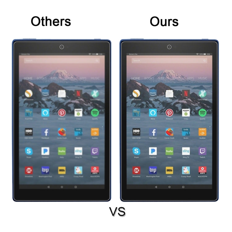 75 PCS 0.3mm 9H Full Screen Tempered Glass Film for Amazon Kindle Fire HD 10 2017 10.1 inch - Others by buy2fix | Online Shopping UK | buy2fix