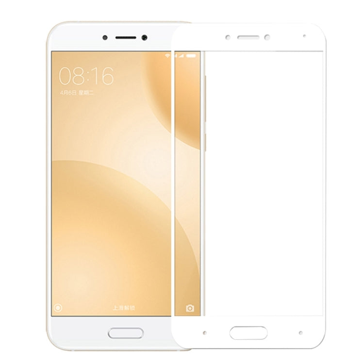 MOFI Xiaomi Mi 5c 0.3mm 9H Hardness 2.5D Explosion-proof Full Screen Tempered Glass Screen Film(White) -  by MOFI | Online Shopping UK | buy2fix