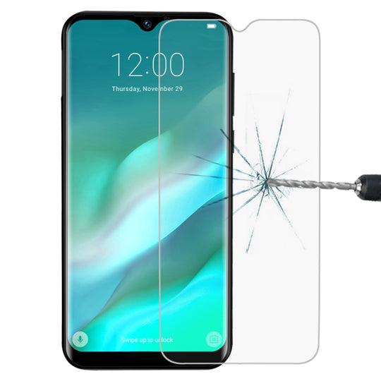For DOOGEE Y8 Plus 2.5D Non-Full Screen Tempered Glass Film