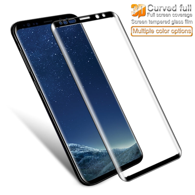 IMAK 9H 3D Curved Surface Full Screen Tempered Glass Film for Galaxy S9 (Black) - Galaxy Tempered Glass by imak | Online Shopping UK | buy2fix