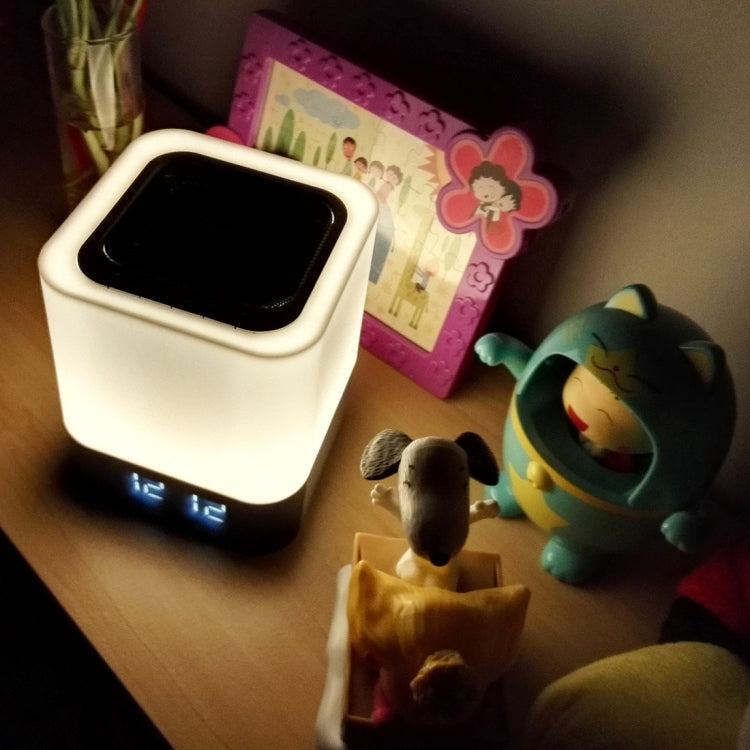 MUSKY DY 28 LED Light 3D Stereo Music Mini Bluetooth Speaker, Support Clock Alarm / AUX, For iPhone, Galaxy, Sony, Lenovo, HTC, Huawei, Google, LG, Xiaomi, other Smartphones - Desktop Speaker by buy2fix | Online Shopping UK | buy2fix