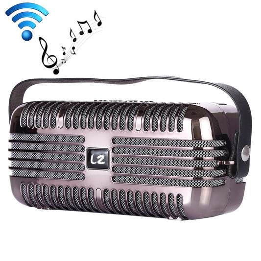 LZ E27 DC 5V Portable Wireless Speaker with Hands-free Calling, Support USB & TF Card & 3.5mm Aux(Black) - Desktop Speaker by buy2fix | Online Shopping UK | buy2fix