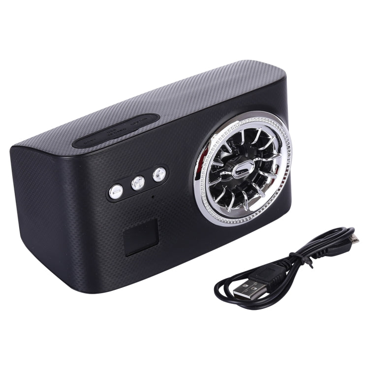 LN-21 DC 5V Portable Wireless Speaker with Hands-free Calling, Support USB & TF Card (Black) - Desktop Speaker by buy2fix | Online Shopping UK | buy2fix