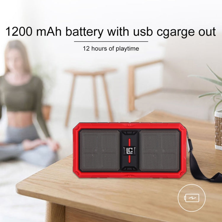 G36 DC 5V Portable Wireless Bluetooth Speaker with Hands-free Calling, Support USB & TF Card & 3.5mm Aux & FM - Desktop Speaker by buy2fix | Online Shopping UK | buy2fix