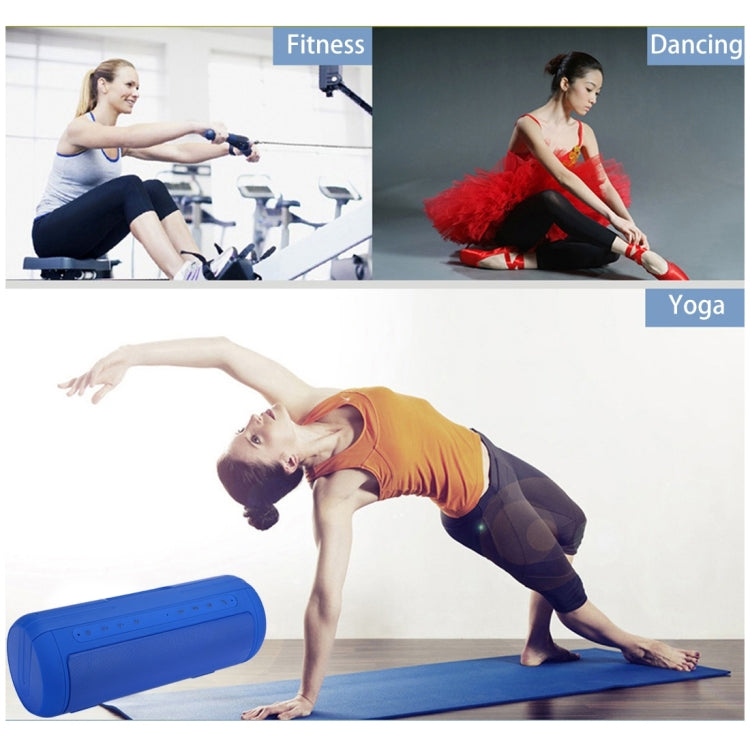 E5 Life Waterproof Bluetooth Stereo Speaker, with Built-in MIC & Handle, Support Hands-free Calls & TF Card & AUX IN & Power Bank, Bluetooth Distance: 10m(Blue) - Waterproof Speaker by buy2fix | Online Shopping UK | buy2fix