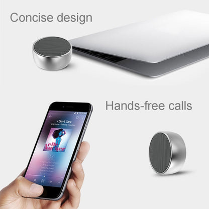 BS01 Portable Bluetooth Speaker, Support Hands-free Calls & TF Card & AUX IN - Desktop Speaker by buy2fix | Online Shopping UK | buy2fix