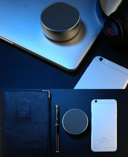 BS01 Portable Bluetooth Speaker, Support Hands-free Calls & TF Card & AUX IN - Desktop Speaker by buy2fix | Online Shopping UK | buy2fix