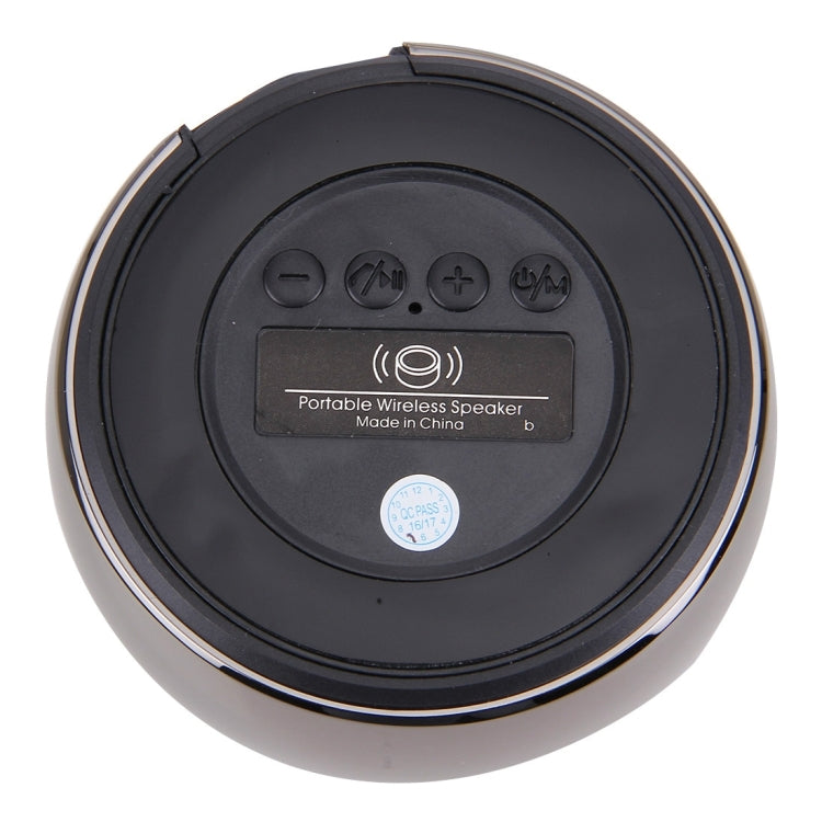 BS01 Portable Bluetooth Speaker, Support Hands-free Calls & TF Card & AUX IN(Gold) - Desktop Speaker by buy2fix | Online Shopping UK | buy2fix