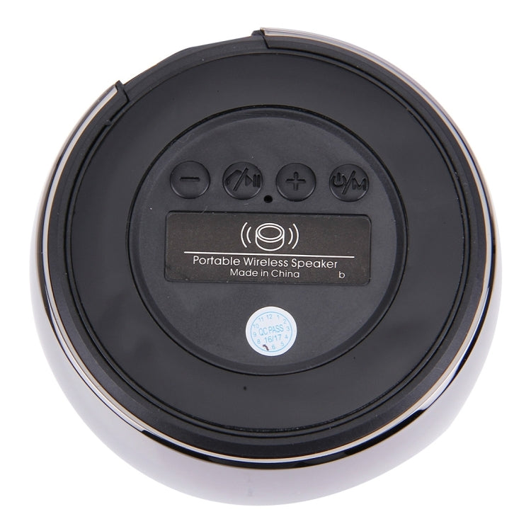 BS01 Portable Bluetooth Speaker, Support Hands-free Calls & TF Card & AUX IN(Silver) - Desktop Speaker by buy2fix | Online Shopping UK | buy2fix