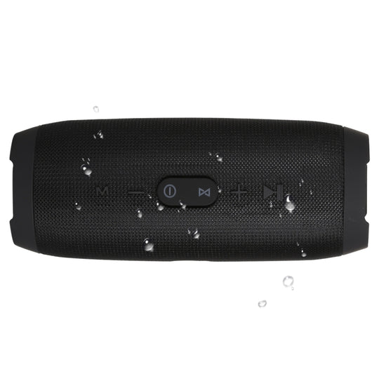 Charge3 Life Waterproof Bluetooth Stereo Speaker, Built-in MIC, Support Hands-free Calls & TF Card & AUX IN & Power Bank(Black)