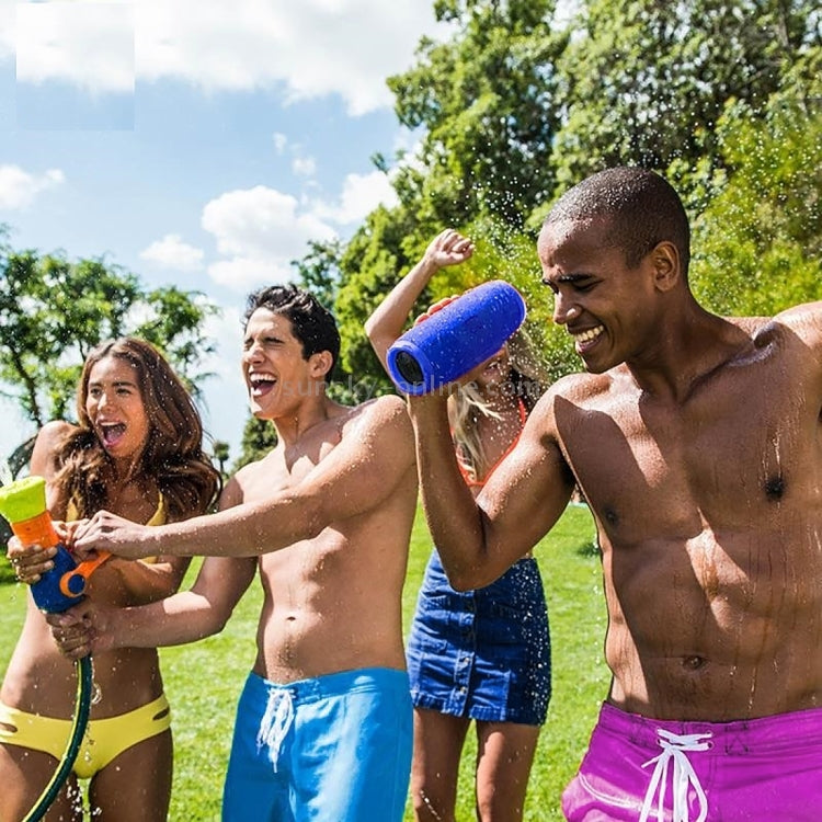 Charge3 Life Waterproof Bluetooth Stereo Speaker, Built-in MIC, Support Hands-free Calls & TF Card & AUX IN & Power Bank(Black) - Waterproof Speaker by buy2fix | Online Shopping UK | buy2fix