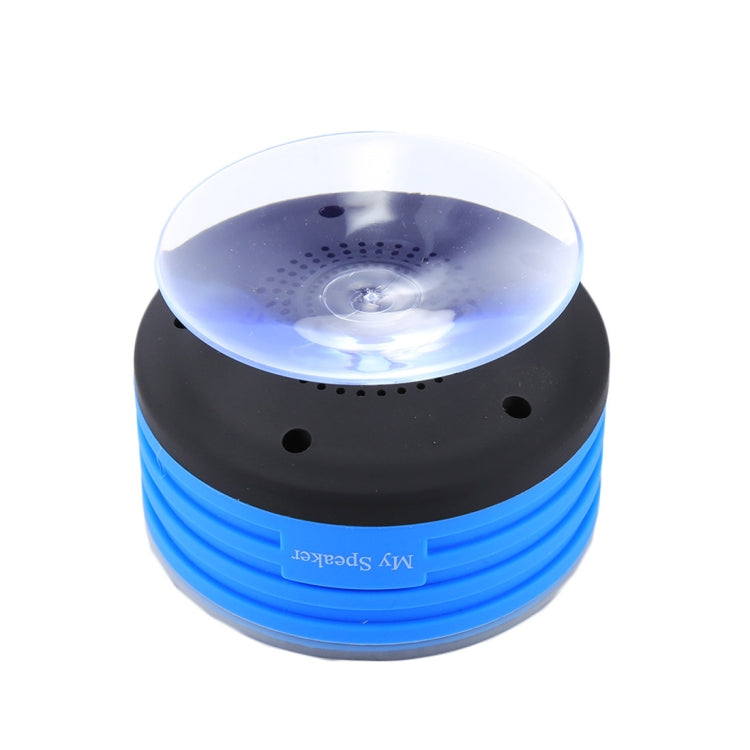 F013 Mini Portable IPX7 Waterproof Bluetooth V4.0 Stereo Speaker MP3 Player with Colorful LED Light & Suction Cup, Built-in Mic, Support FM Radio, Bluetooth Distance: 10m - Desktop Speaker by buy2fix | Online Shopping UK | buy2fix