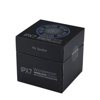 F013 Mini Portable IPX7 Waterproof Bluetooth V4.0 Stereo Speaker MP3 Player with Colorful LED Light & Suction Cup, Built-in Mic, Support FM Radio, Bluetooth Distance: 10m - Desktop Speaker by buy2fix | Online Shopping UK | buy2fix