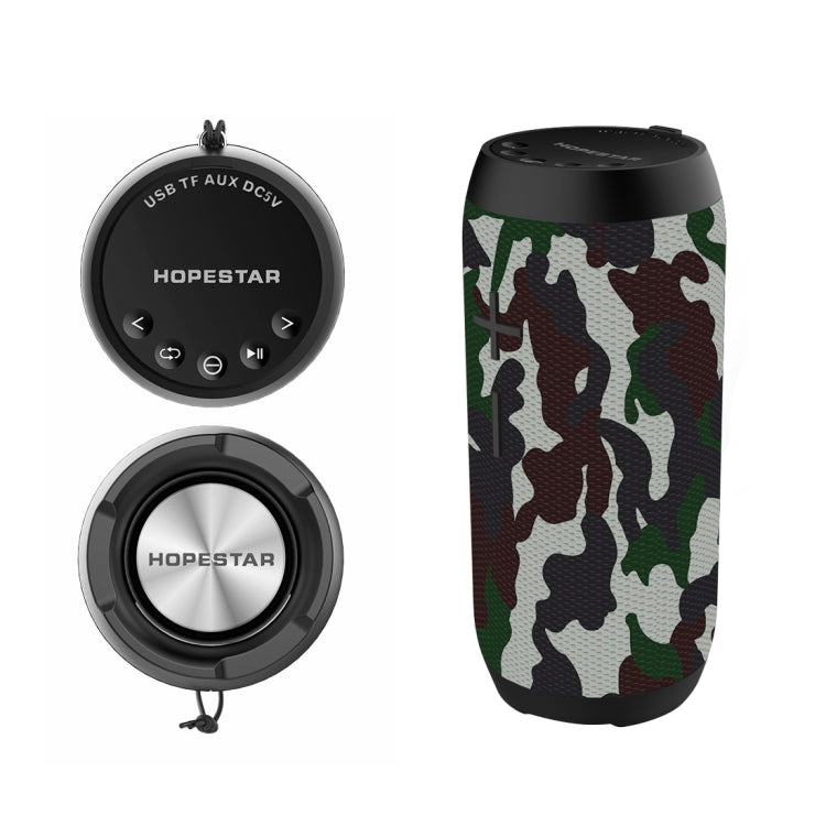 HOPESTAR P7 Mini Portable Rabbit Wireless Bluetooth Speaker, Built-in Mic, Support AUX / Hand Free Call / FM / TF(Army Green) - Waterproof Speaker by HOPESTAR | Online Shopping UK | buy2fix