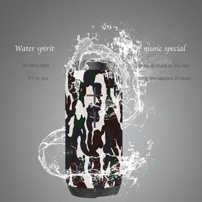 HOPESTAR P7 Mini Portable Rabbit Wireless Bluetooth Speaker, Built-in Mic, Support AUX / Hand Free Call / FM / TF(Army Green) - Waterproof Speaker by HOPESTAR | Online Shopping UK | buy2fix