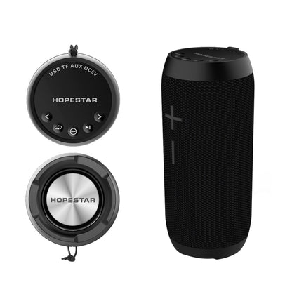 HOPESTAR P7 Mini Portable Rabbit Wireless Bluetooth Speaker, Built-in Mic, Support AUX / Hand Free Call / FM / TF(Black) - Waterproof Speaker by HOPESTAR | Online Shopping UK | buy2fix