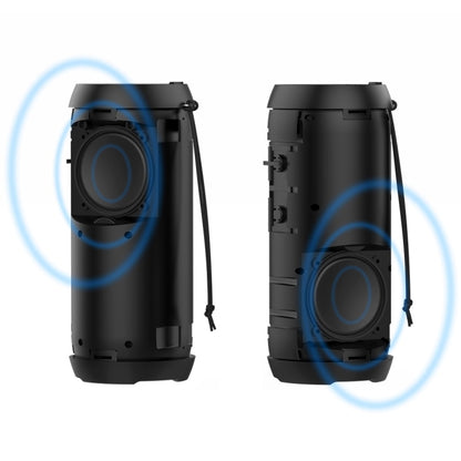 HOPESTAR P7 Mini Portable Rabbit Wireless Bluetooth Speaker, Built-in Mic, Support AUX / Hand Free Call / FM / TF(Black) - Waterproof Speaker by HOPESTAR | Online Shopping UK | buy2fix