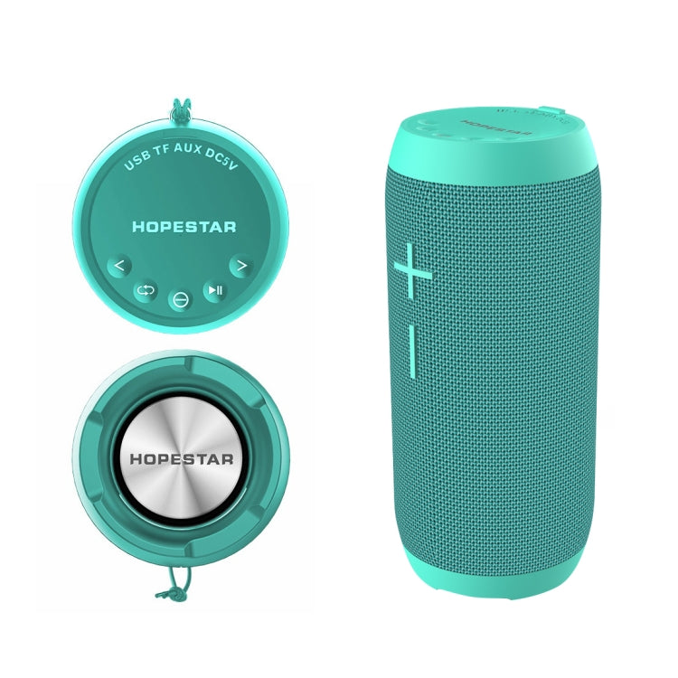 HOPESTAR P7 Mini Portable Rabbit Wireless Bluetooth Speaker, Built-in Mic, Support AUX / Hand Free Call / FM / TF(Green) - Waterproof Speaker by HOPESTAR | Online Shopping UK | buy2fix