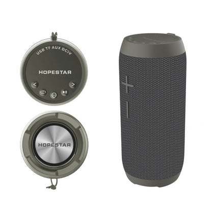 HOPESTAR P7 Mini Portable Rabbit Wireless Bluetooth Speaker, Built-in Mic, Support AUX / Hand Free Call / FM / TF(Grey) - Waterproof Speaker by HOPESTAR | Online Shopping UK | buy2fix