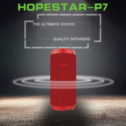 HOPESTAR P7 Mini Portable Rabbit Wireless Bluetooth Speaker, Built-in Mic, Support AUX / Hand Free Call / FM / TF(Blue) - Waterproof Speaker by HOPESTAR | Online Shopping UK | buy2fix