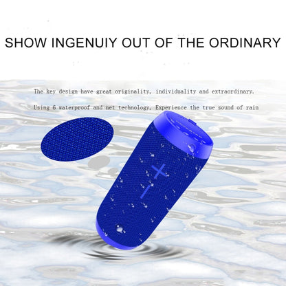 HOPESTAR P7 Mini Portable Rabbit Wireless Bluetooth Speaker, Built-in Mic, Support AUX / Hand Free Call / FM / TF(Blue) - Waterproof Speaker by HOPESTAR | Online Shopping UK | buy2fix