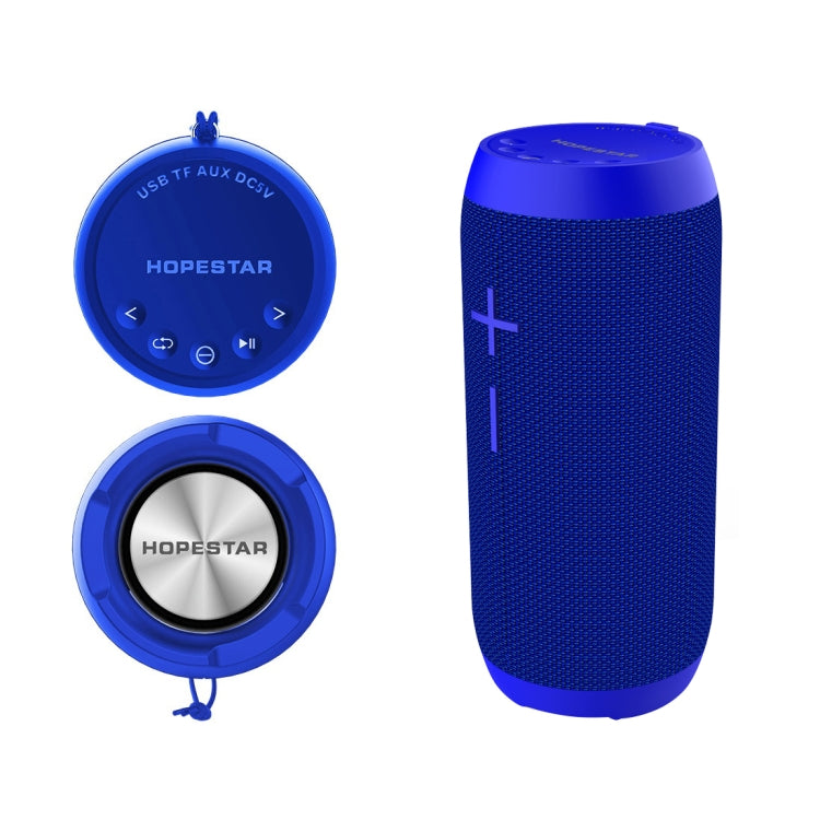 HOPESTAR P7 Mini Portable Rabbit Wireless Bluetooth Speaker, Built-in Mic, Support AUX / Hand Free Call / FM / TF(Blue) - Waterproof Speaker by HOPESTAR | Online Shopping UK | buy2fix