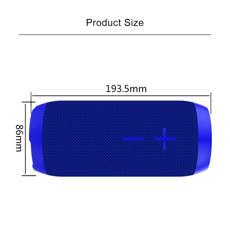HOPESTAR P7 Mini Portable Rabbit Wireless Bluetooth Speaker, Built-in Mic, Support AUX / Hand Free Call / FM / TF(Blue) - Waterproof Speaker by HOPESTAR | Online Shopping UK | buy2fix