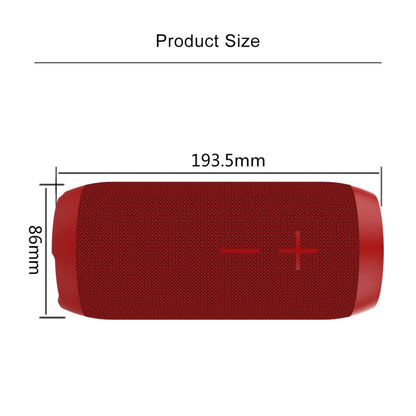 HOPESTAR P7 Mini Portable Rabbit Wireless Bluetooth Speaker, Built-in Mic, Support AUX / Hand Free Call / FM / TF(Red) - Waterproof Speaker by HOPESTAR | Online Shopping UK | buy2fix
