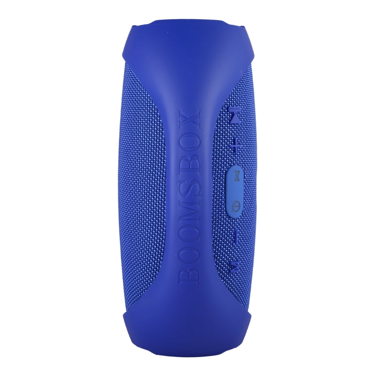 BOOMS BOX3 MINI E10 Splash-proof Portable Bluetooth Stereo Speaker Built-in Mic (Blue) - Desktop Speaker by buy2fix | Online Shopping UK | buy2fix
