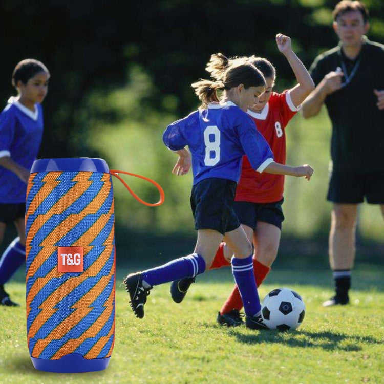 T&G TG106 Portable Wireless Bluetooth V4.2 Stereo Speaker with Handle, Built-in MIC, Support Hands-free Calls & TF Card & AUX IN & FM, Bluetooth Distance: 10m - Desktop Speaker by T&G | Online Shopping UK | buy2fix