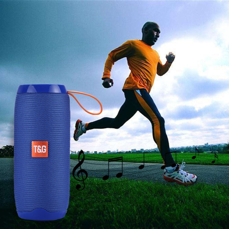 T&G TG106 Portable Wireless Bluetooth V4.2 Stereo Speaker with Handle, Built-in MIC, Support Hands-free Calls & TF Card & AUX IN & FM, Bluetooth Distance: 10m - Desktop Speaker by T&G | Online Shopping UK | buy2fix