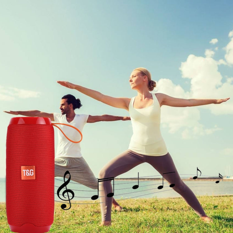 T&G TG106 Portable Wireless Bluetooth V4.2 Stereo Speaker with Handle, Built-in MIC, Support Hands-free Calls & TF Card & AUX IN & FM, Bluetooth Distance: 10m - Desktop Speaker by T&G | Online Shopping UK | buy2fix