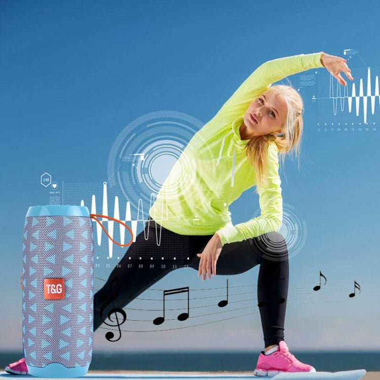 T&G TG106 Portable Wireless Bluetooth V4.2 Stereo Speaker with Handle, Built-in MIC, Support Hands-free Calls & TF Card & AUX IN & FM, Bluetooth Distance: 10m - Desktop Speaker by T&G | Online Shopping UK | buy2fix