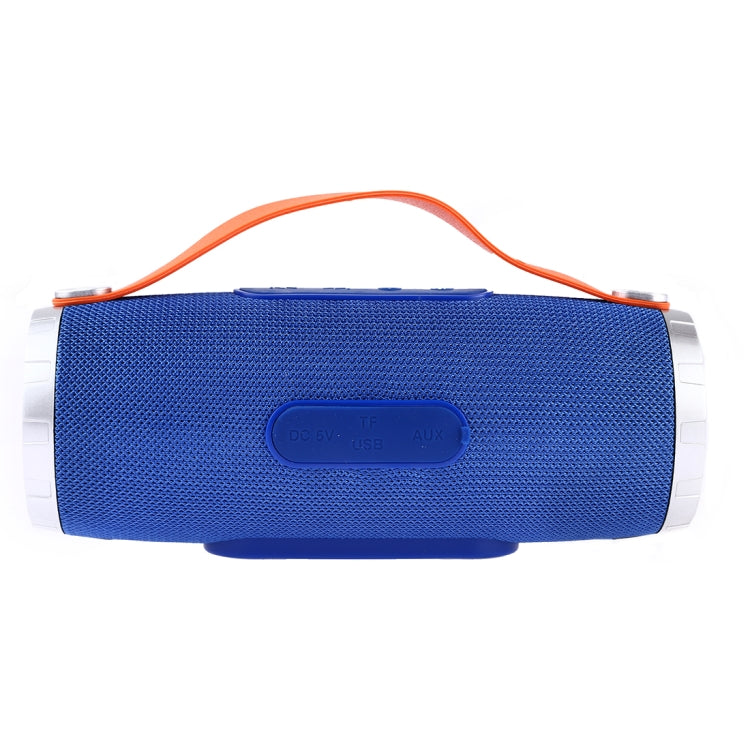 T&G TG109 Portable Wireless Bluetooth V4.2 Stereo Speaker with Handle, Built-in MIC, Support Hands-free Calls & TF Card & AUX IN & FM(Dark Blue) - Desktop Speaker by T&G | Online Shopping UK | buy2fix