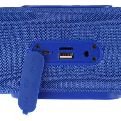 T&G TG109 Portable Wireless Bluetooth V4.2 Stereo Speaker with Handle, Built-in MIC, Support Hands-free Calls & TF Card & AUX IN & FM(Dark Blue) - Desktop Speaker by T&G | Online Shopping UK | buy2fix